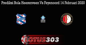 Prediksi Bola Heerenveen Vs Feyenoord 14 Februari 2020